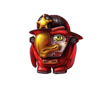 Pirots 4 Captain Red collector bird