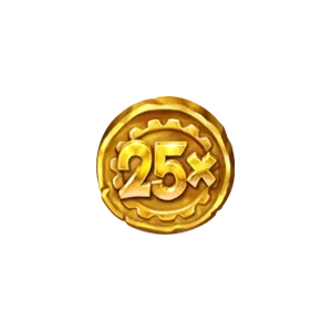 Pirots 5 25x coin